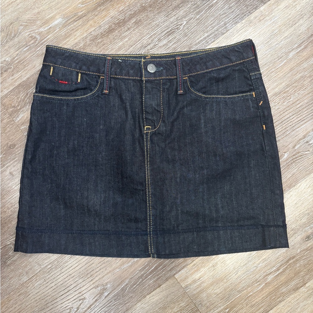 New Banana Republic Dark Wash Premium Denim Skirt size 4